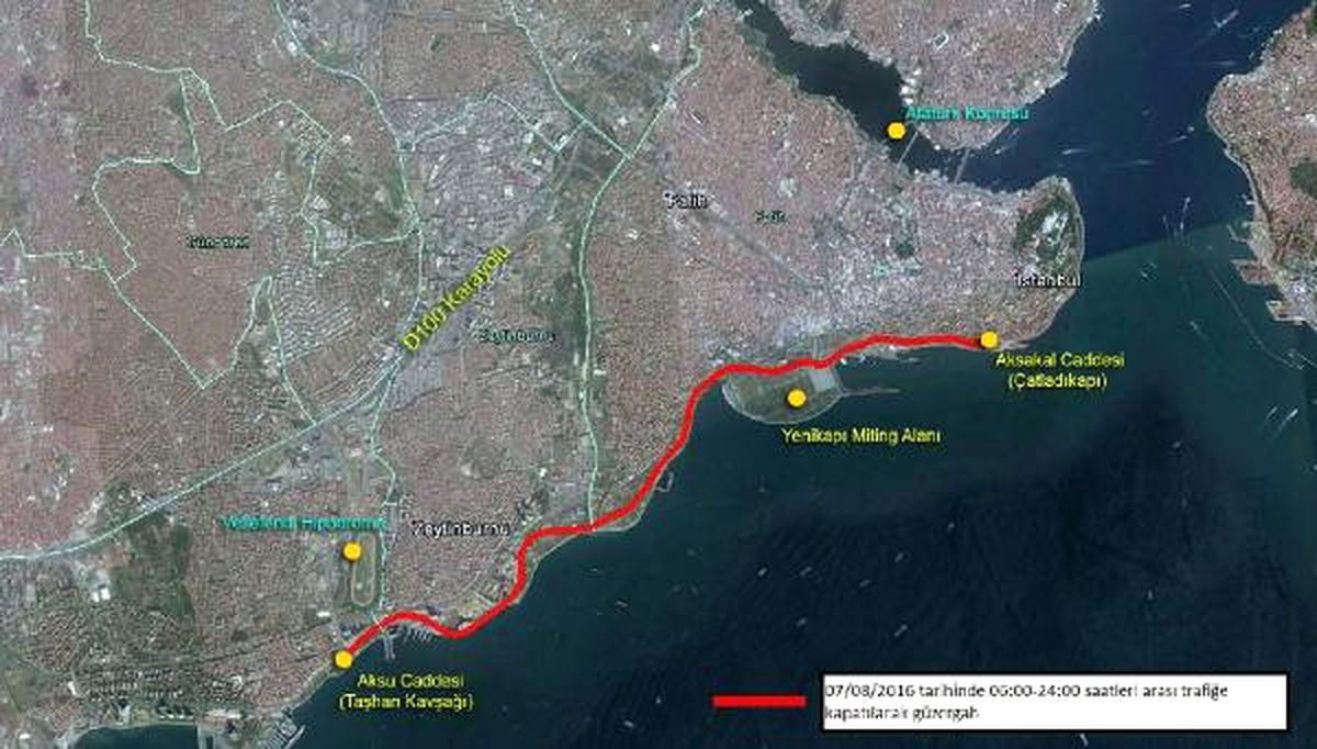 İstanbul Demokrasi ve Şehitler Mitingine Hazırlanıyor