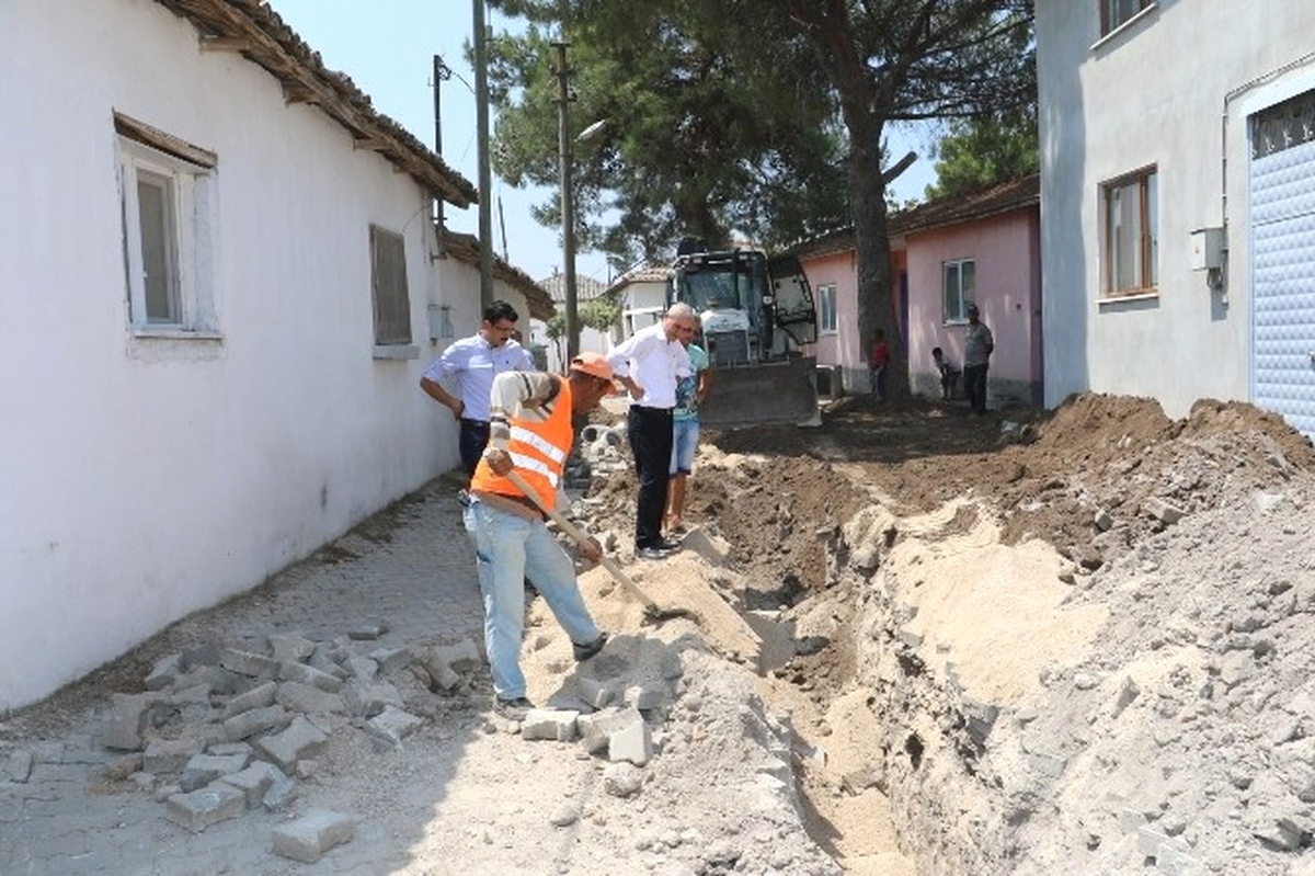 Kanalizasyon Çalışmaları Yerinde İncelendi