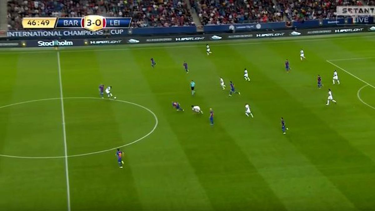 Leicester City'li Ahmet Musa, Barcelona'ya Attığı Golle Dikkat Çekti