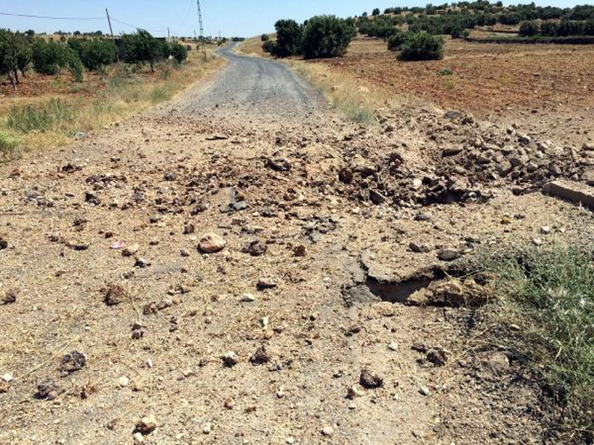 Mardin\'de Menfeze Yerleştirilen 50 Kiloluk Patlayıcı İmha Edildi