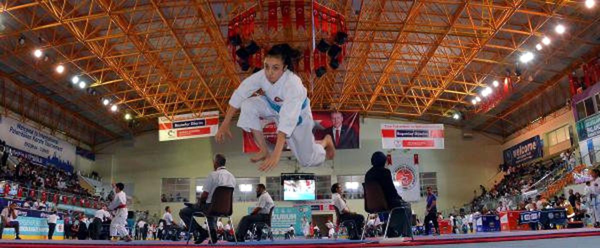 Palandöken\'de Karate Heyecanı