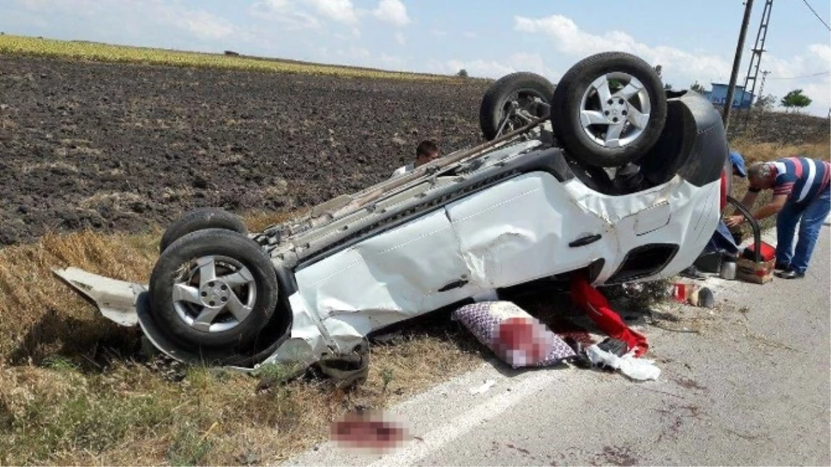 Tekirdağ\'da Trafik Kazası 1 Ölü, 1 Yaralı