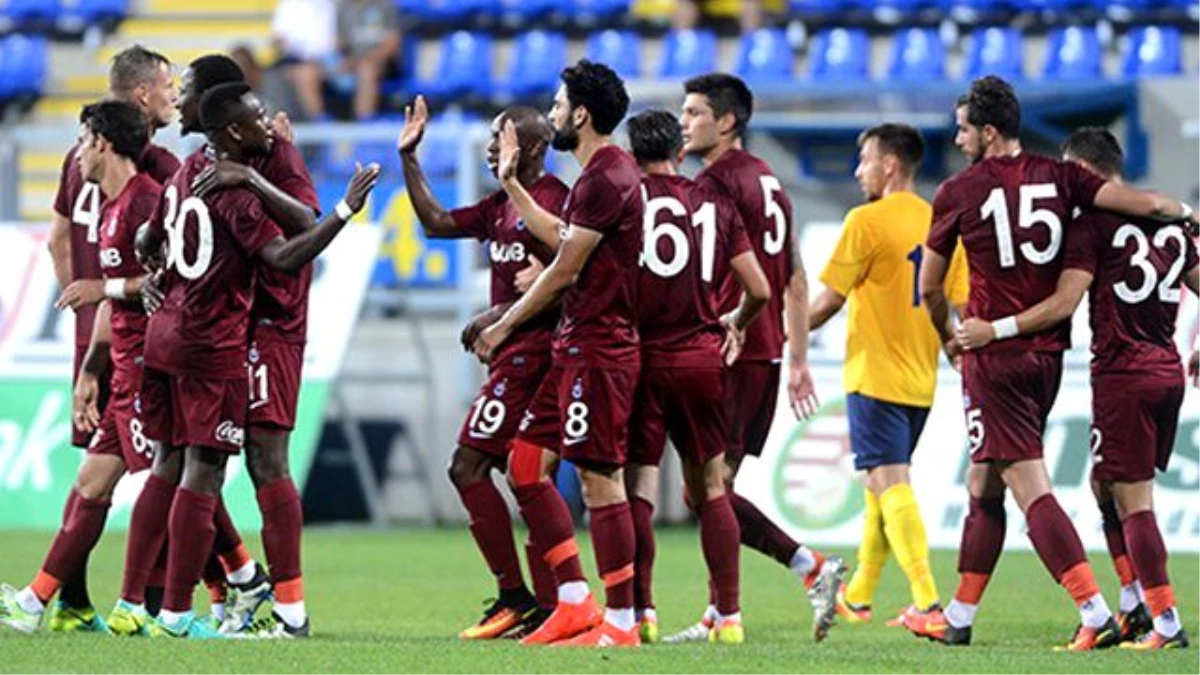Trabzonspor, Hazırlık Maçında Gyirmot\'u 2-0 Mağlup Etti