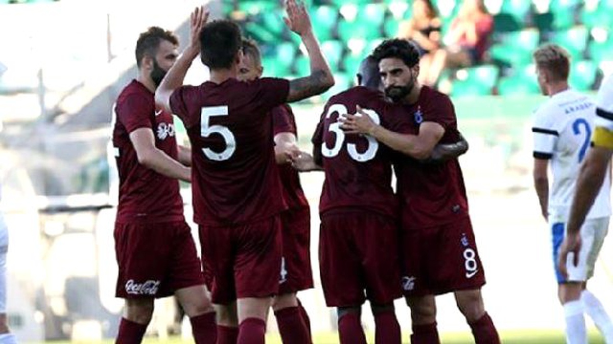 Trabzonspor, Hazırlık Maçında Gyirmot\'u 2-0 Mağlup Etti