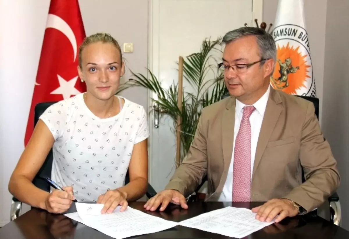 Ukrayna Milli Takım Smaçörü Samsun'da