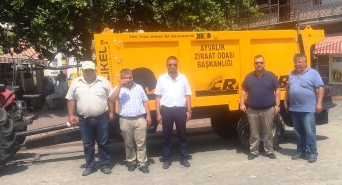 Ayvalık Ziraat Odası\'ndan Çiftçiye Hizmet