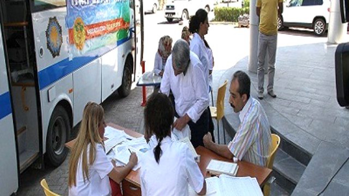 Bağlar\'da Personel Sağlık Taramasından Geçti