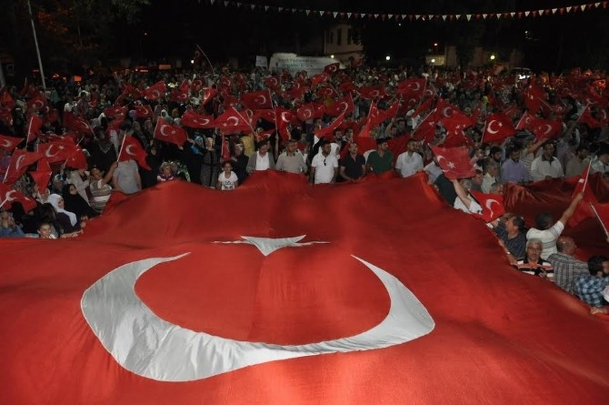 Bilecik\'te Demokrasi Nöbeti\'nin 20\'nci Günü