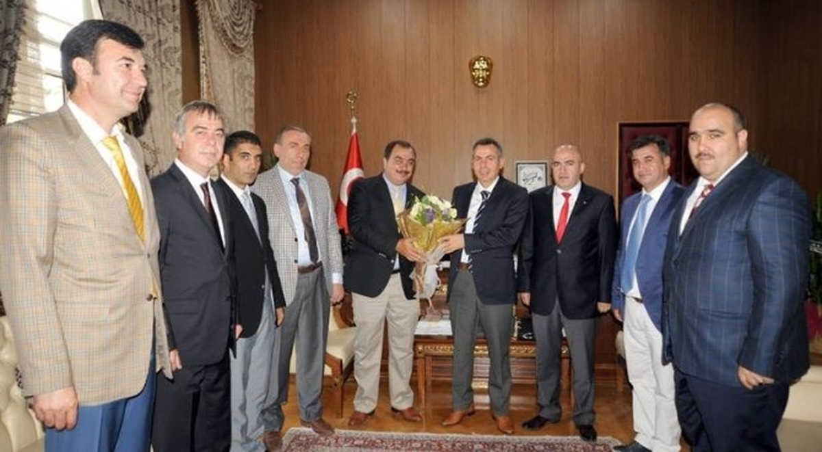 Bilecik Tso Meclisi\'nden Vali Elban\'a Ziyaret
