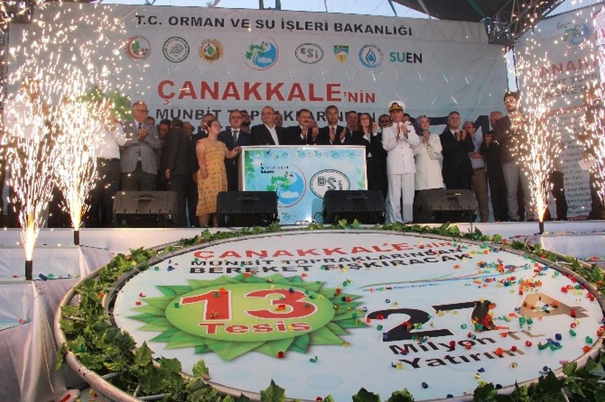 Çanakkale\'de 274 Milyon TL\'lik Tesisin Temeli Atıldı