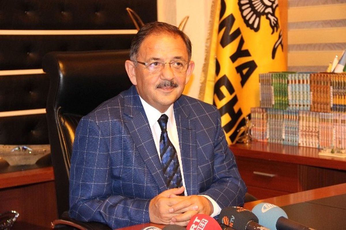 Çevre ve Şehircilik Bakanı Özhaseki Konya\'da