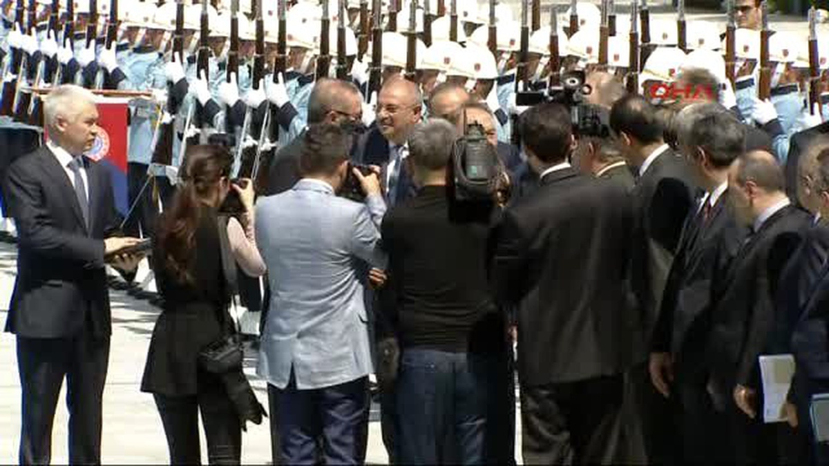 Cumhurbaşkanı Erdoğan, Kazakistan Cumhurbaşkanı Nazarbayev\'i Resmi Törenle Karşıladı 2