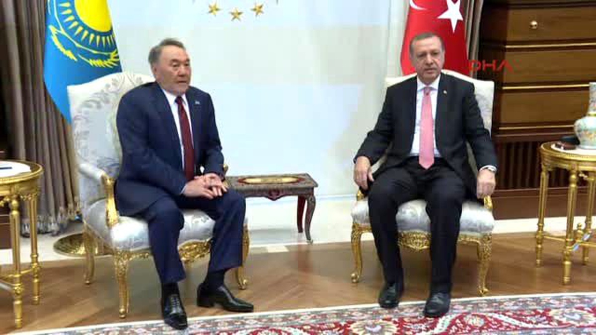 Cumhurbaşkanı Erdoğan, Kazakistan Cumhurbaşkanı Nazarbayev\'i Resmi Törenle Karşıladı 3