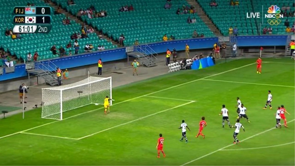 Fiji Kalecisi, Güney Kore Maçında Yediği Gollerle Dikkat Çekti