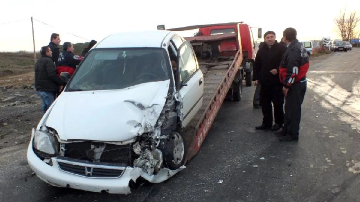 Tekirdağ\'da Trafik Kazası: 1 Ölü, 1 Yaralı