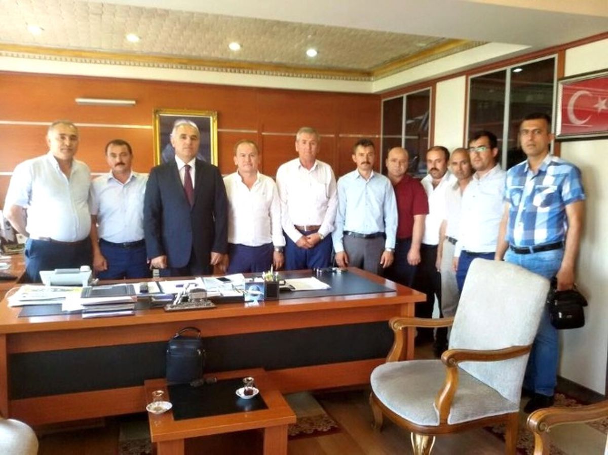 Hemşeri Derneklerinden Kaymakam Kılıç\'a Destek Ziyareti