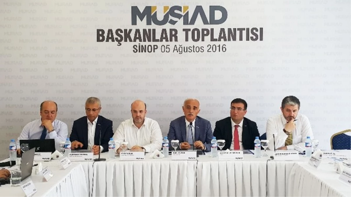 Müsiad Başkanlar Toplantısı Sinop\'ta Yapıldı