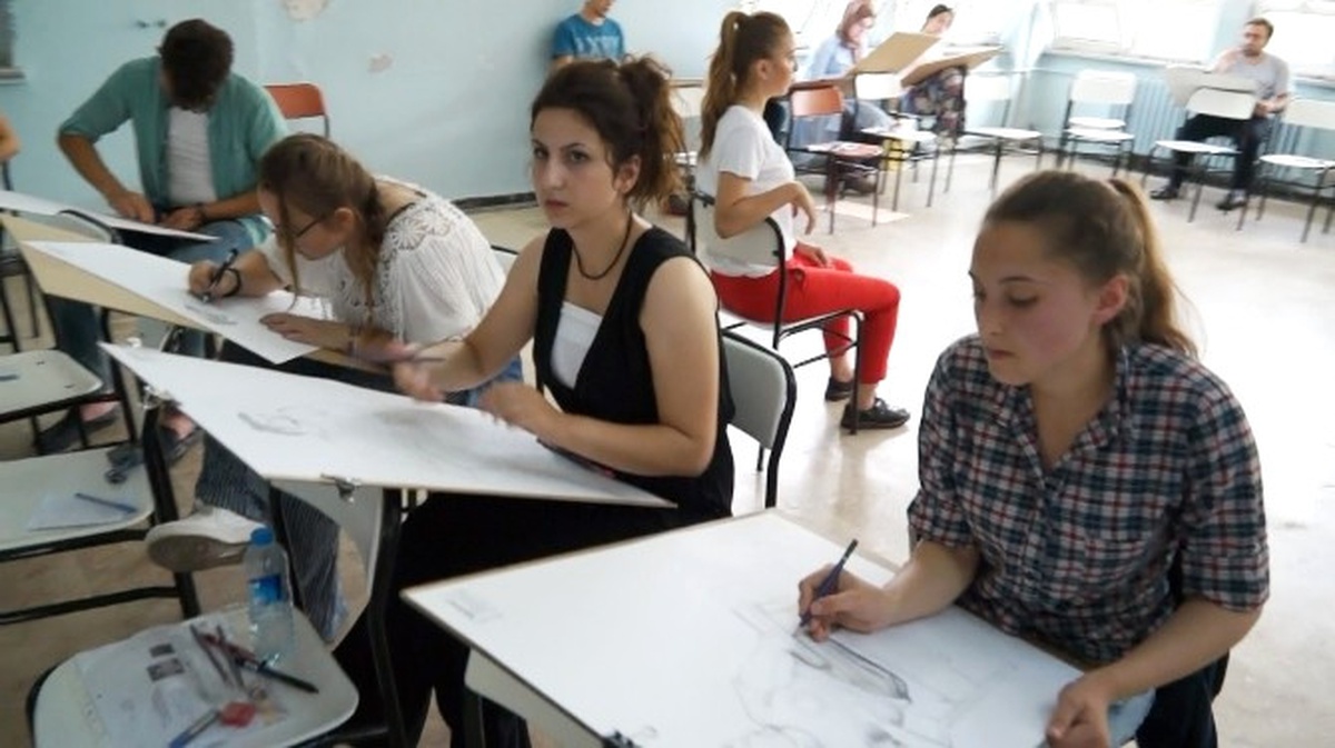 Resim-İş Eğitimi Bölümü Özel Yetenek Sınavı Yapıldı