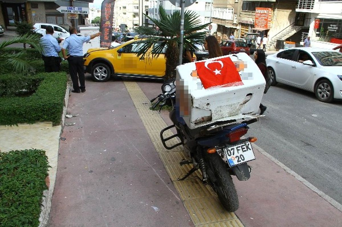 Samsun\'da Trafik Kazası: 1 Yaralı