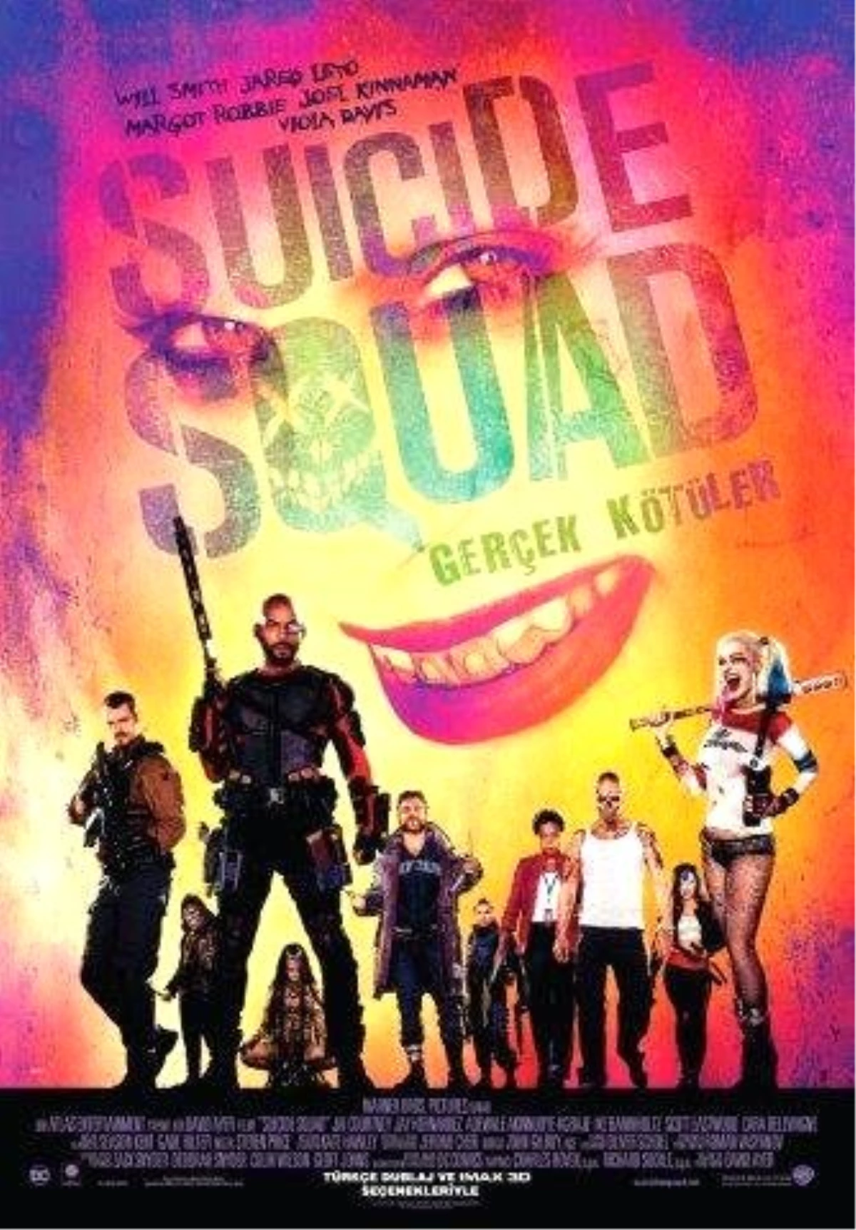 "SUICIDE SQUAD: GERÇEK KÖTÜLER" 12 Ağustos\'ta Sinemalarda