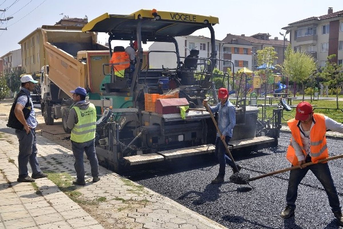 Tepebaşı Fen İşleri Ekiplerinin Çalışmaları
