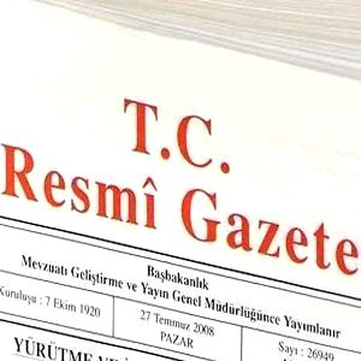Yargıtaydaki Düzenleme Resmi Gazete\'de