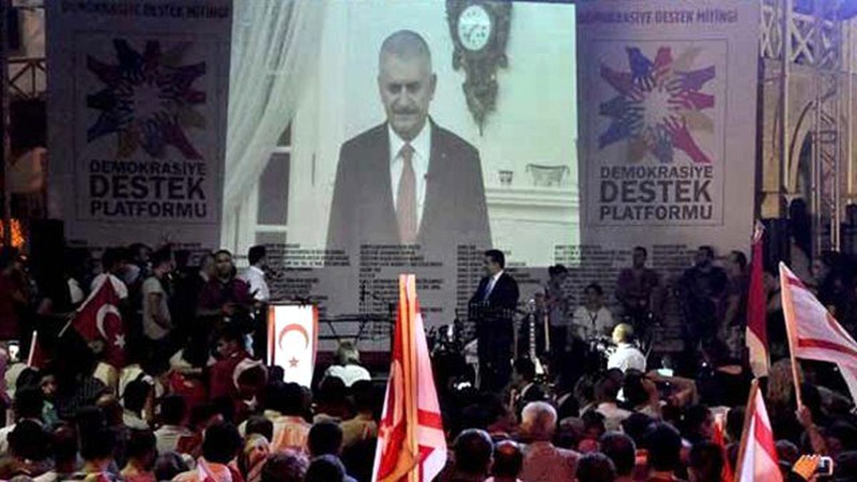 Başbakan Telekonferansla KKTC'ye Seslendi