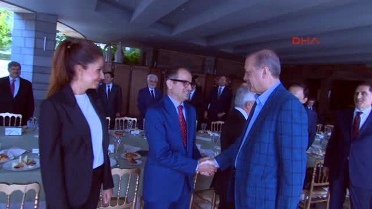 Cumhurbaşkanı Erdoğan Medya Yöneticilerini Kabul Etti