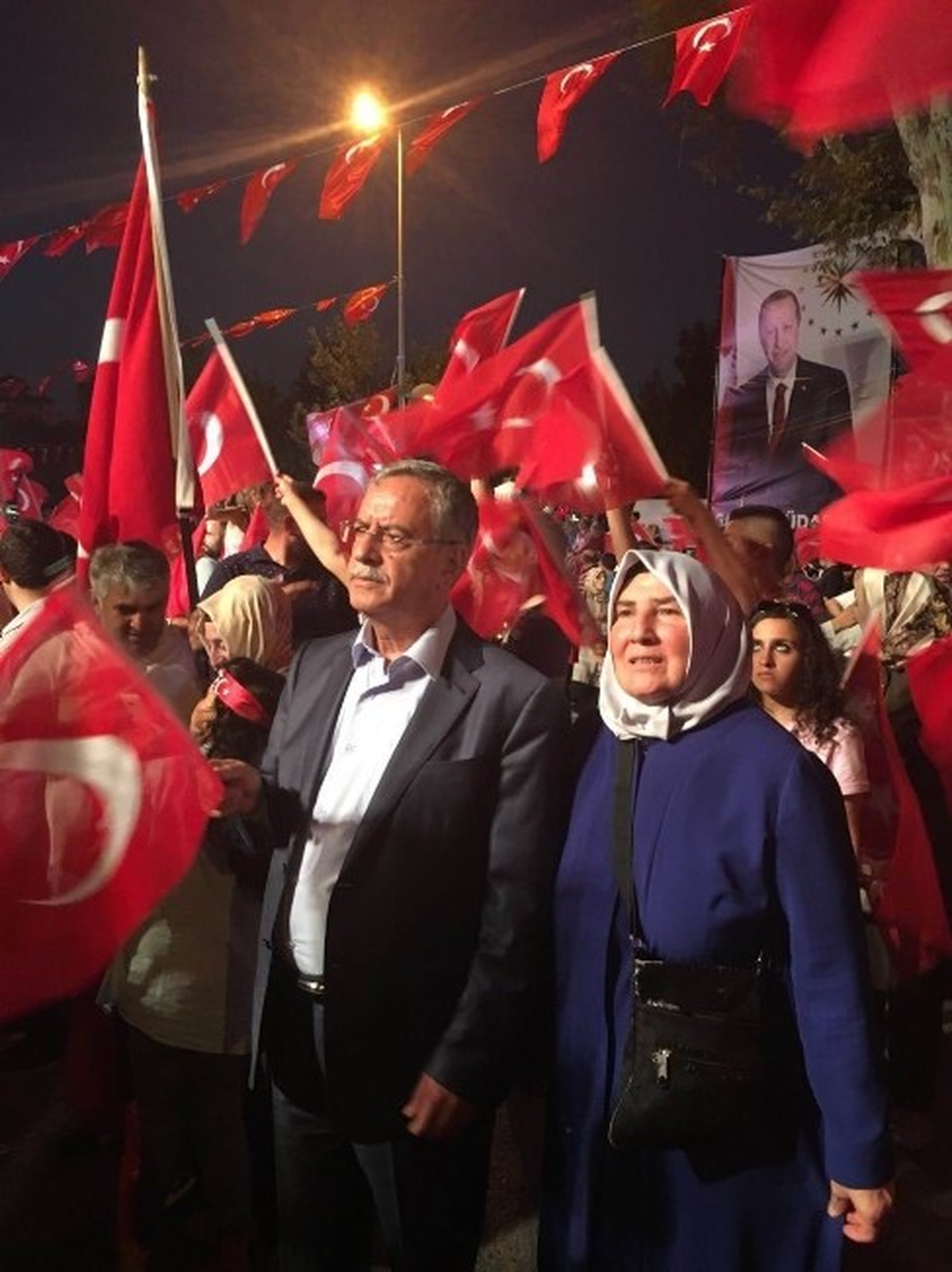 Eski Şahinbey Belediye Başkanı Ömer Can Kısıklı\'daki Nöbete Katıldı