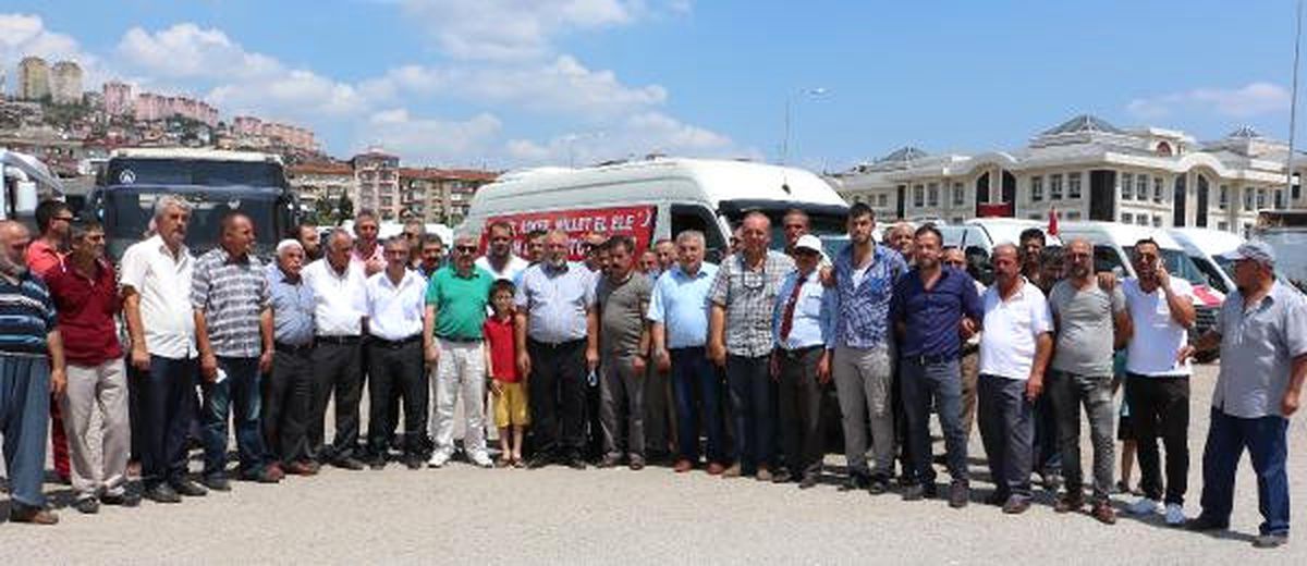 Servis Sürücüleri Darbe Girişimine Tepki Gösterdi
