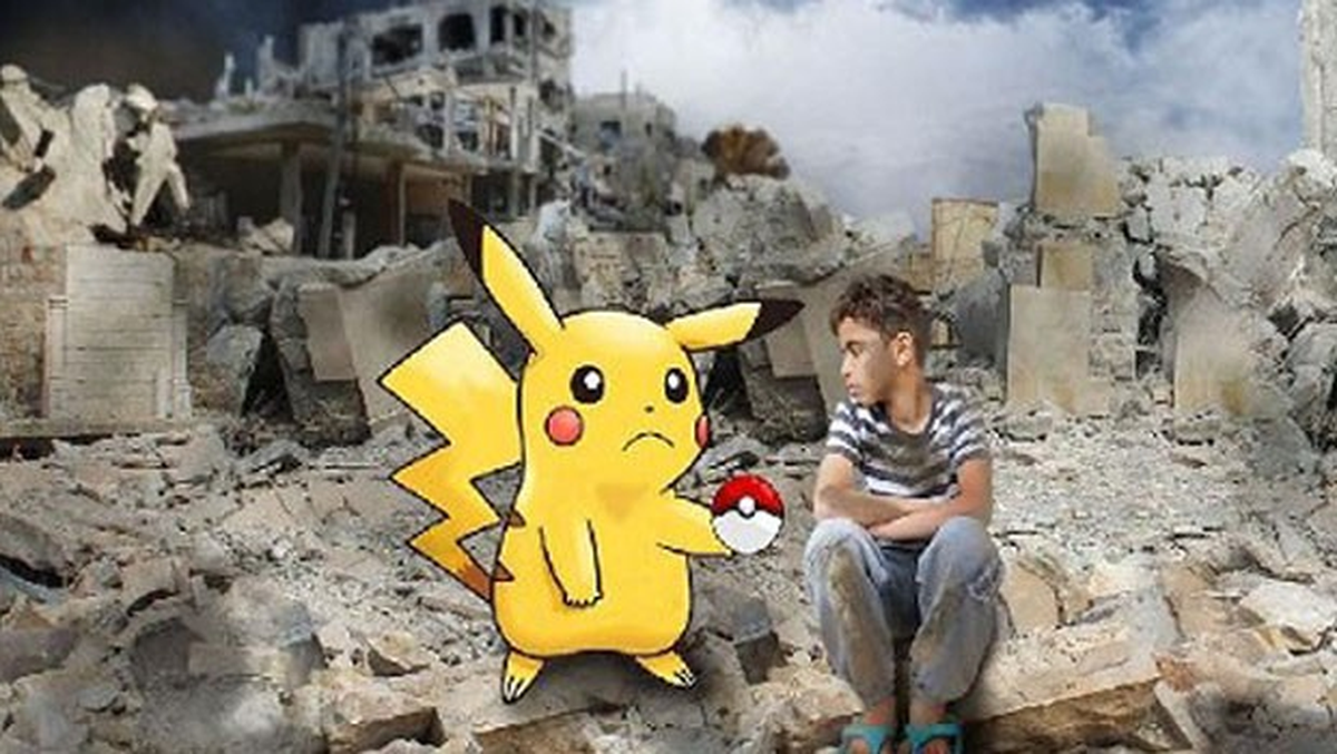 Suriyeli Sığınmacı Pokemon\'la Savaşı Anlatıyor