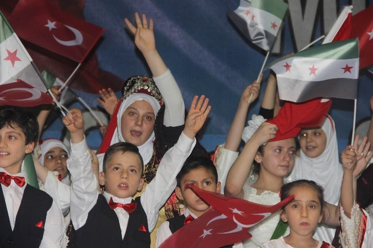 Suriyelilerden "Türkiyem" Şarkısı