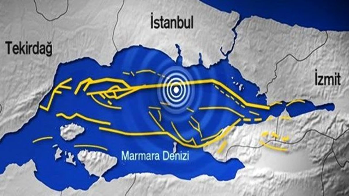 Marmara Denizi\'nde Korkutan Deprem