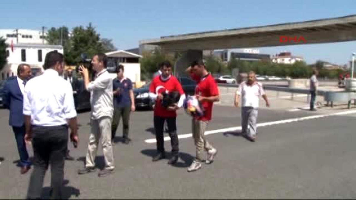 Motosikleçiler Mitingine Katılmak İçin Yola Çıktı....