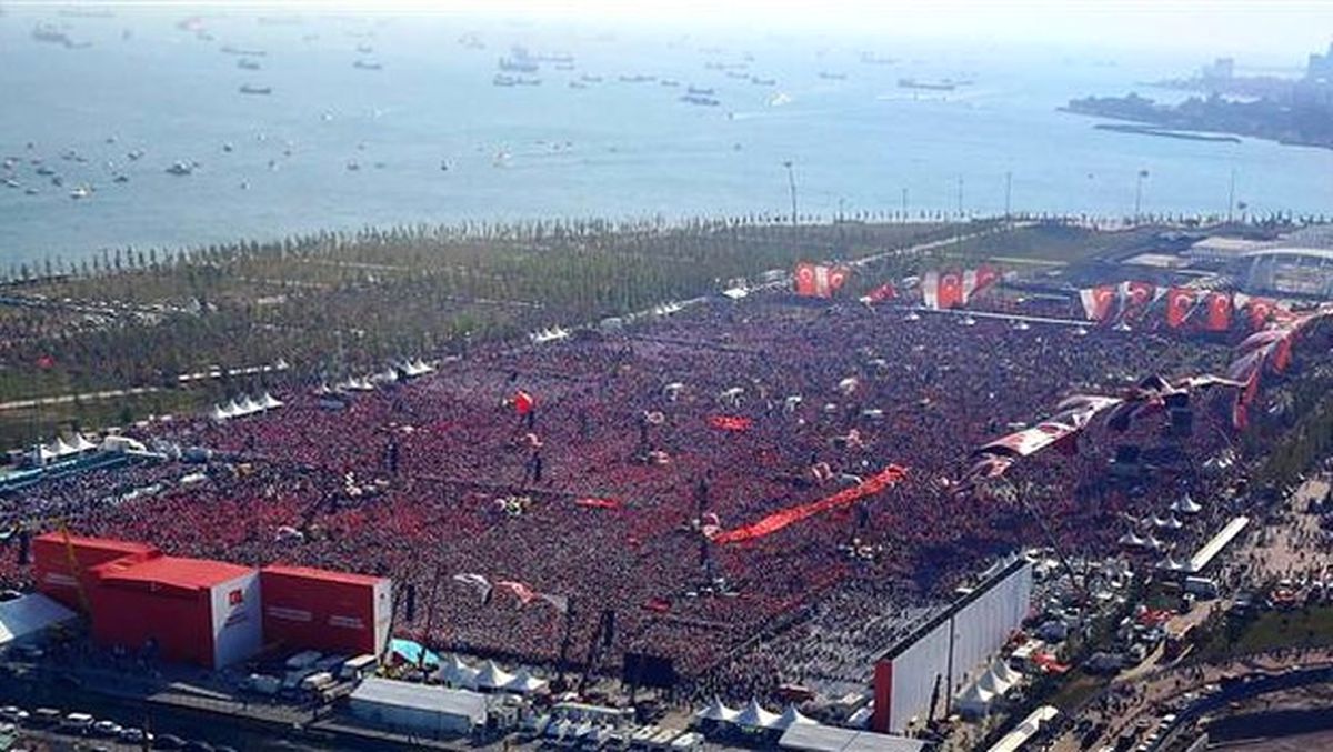 ABD Basını Mitingi Böyle Gördü