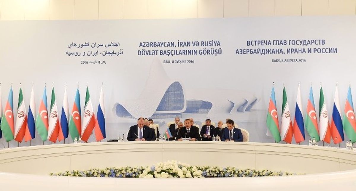 Azerbaycan, Rusya ve İran Üçlü Zirve\'de Buluştu