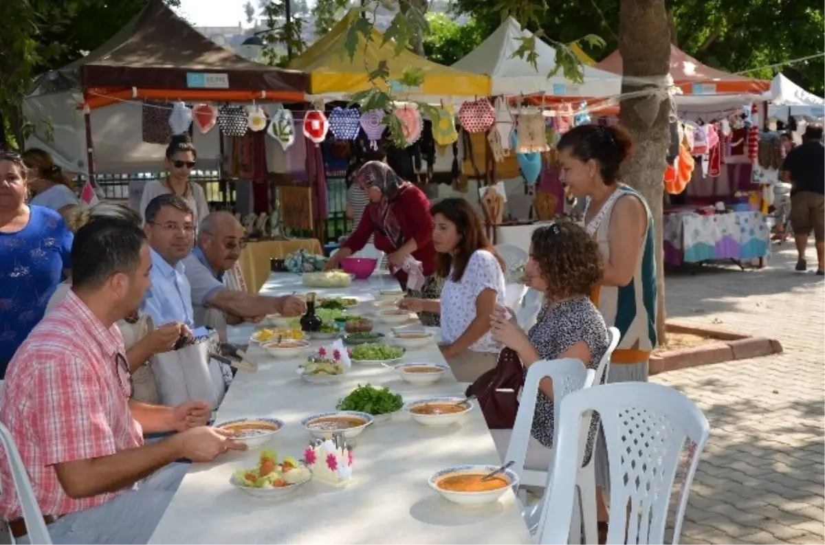 Başkan Turgut\'a Batırık İkram Ettiler