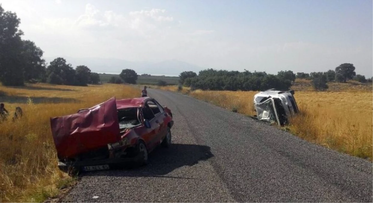 Beyşehir\'de İki Ayrı Trafik Kazası: 8 Yaralı