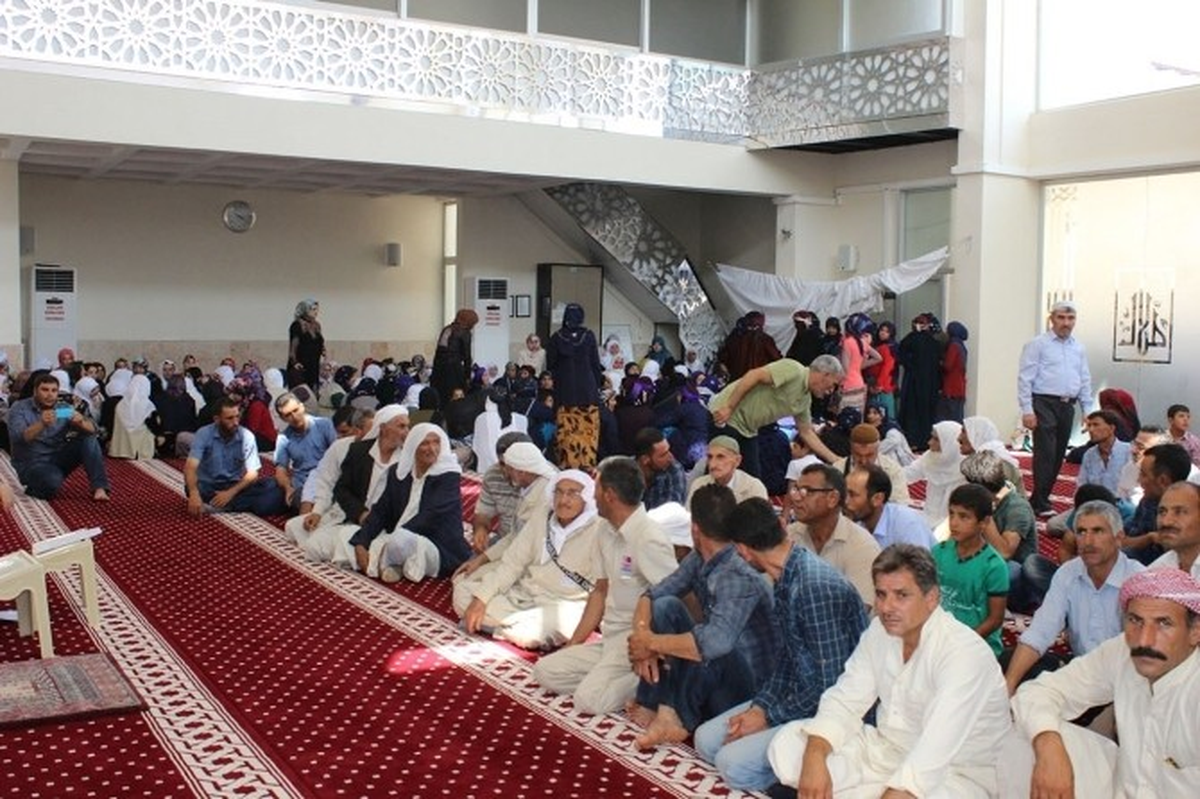 Ceylanpınar\'da Hacı Kafilesi Dualarla Uğurlandı