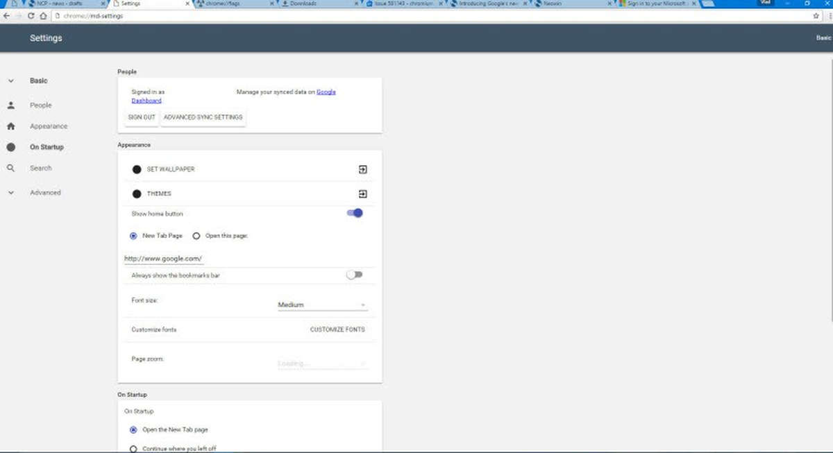 Chrome\'da Material Design\'ı Kapatın!
