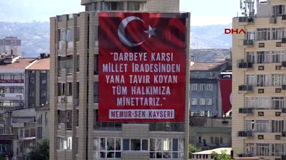 Kayseri Cumhuriyet Meydanı \'Dam İdam\' Diye Yankılandı