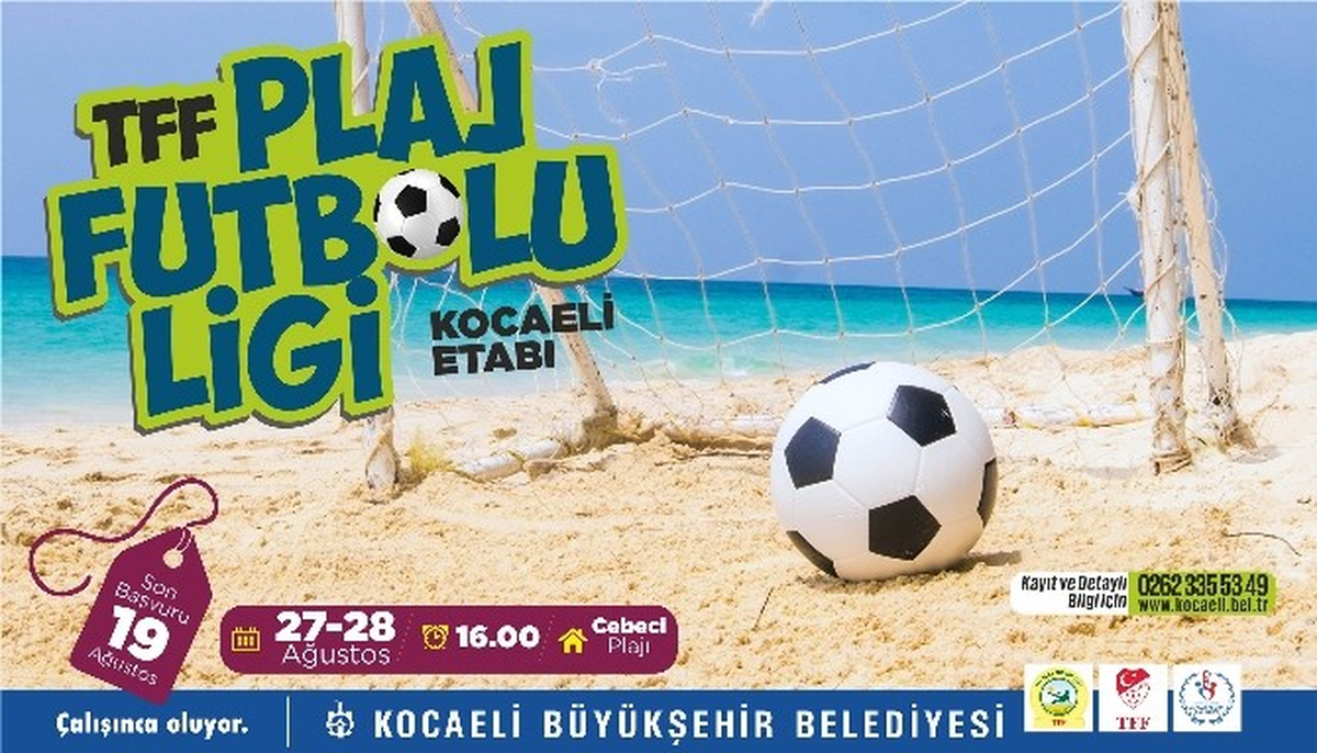 Kocaeli Plaj Futbol Ligi Başvuruları Başladı