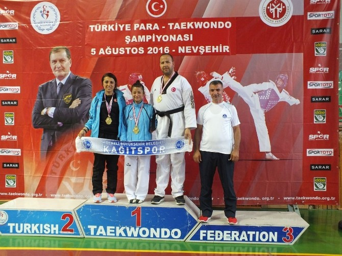 Kocaelili Tekvandocular Yine Engel Tanımadı