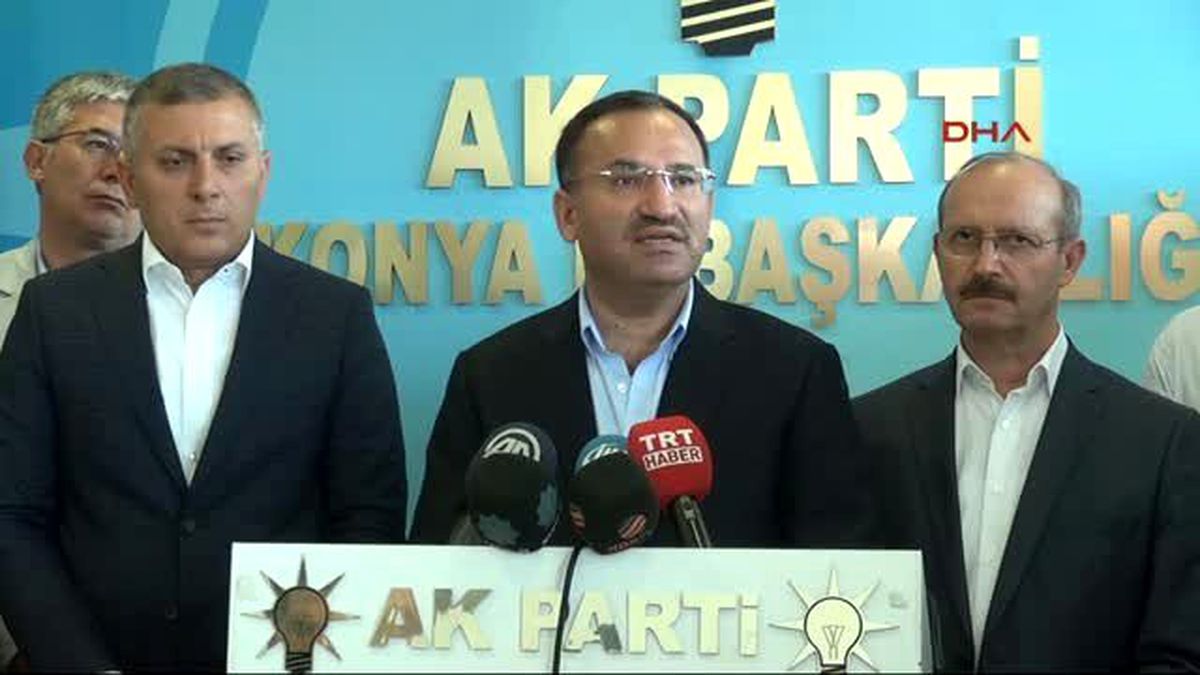 Konya\'da \'Demokrasi ve Şehitler\' Mitingi