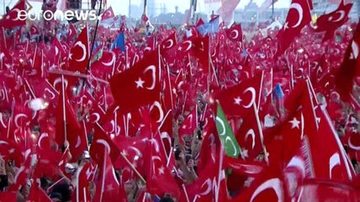 Milyonlar Yenikapı\'da Darbeye Karşı Birleşti