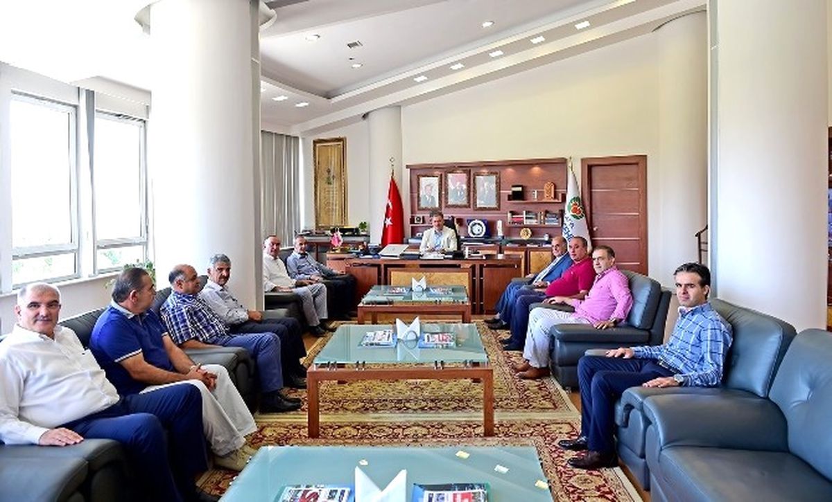 Mtso\'dan Başkan Çakır\'a Teşekkür Ziyareti