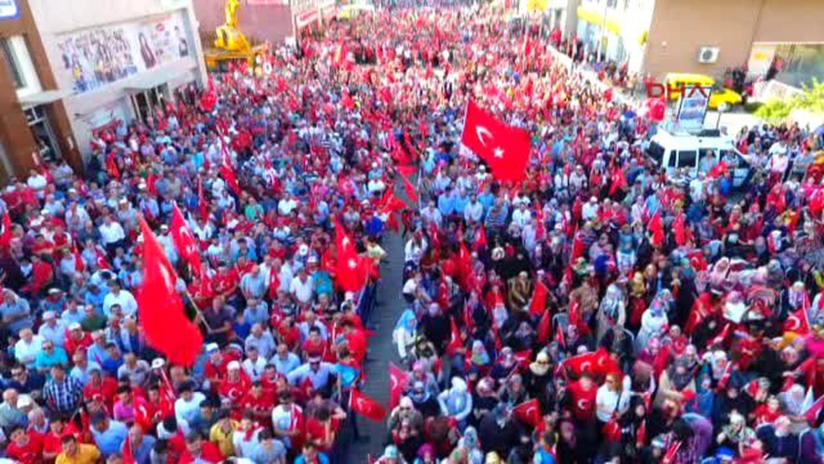 Nevşehir Demokrasi Nöbeti Finali Nevşehir\'de Coşkuyla Kutlandı