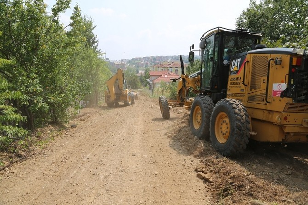 Osman Kuru Mezarlığına Bağlantı Yolu Yapıldı