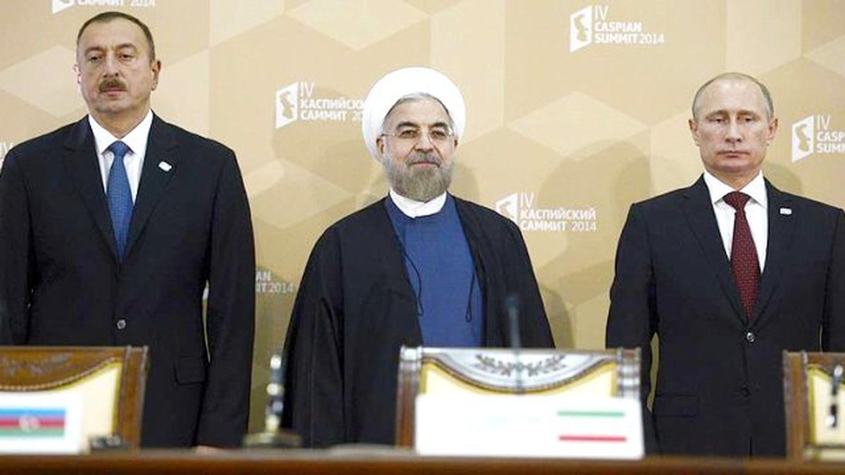 Putin, Ruhani, Aliyev Zirvesi