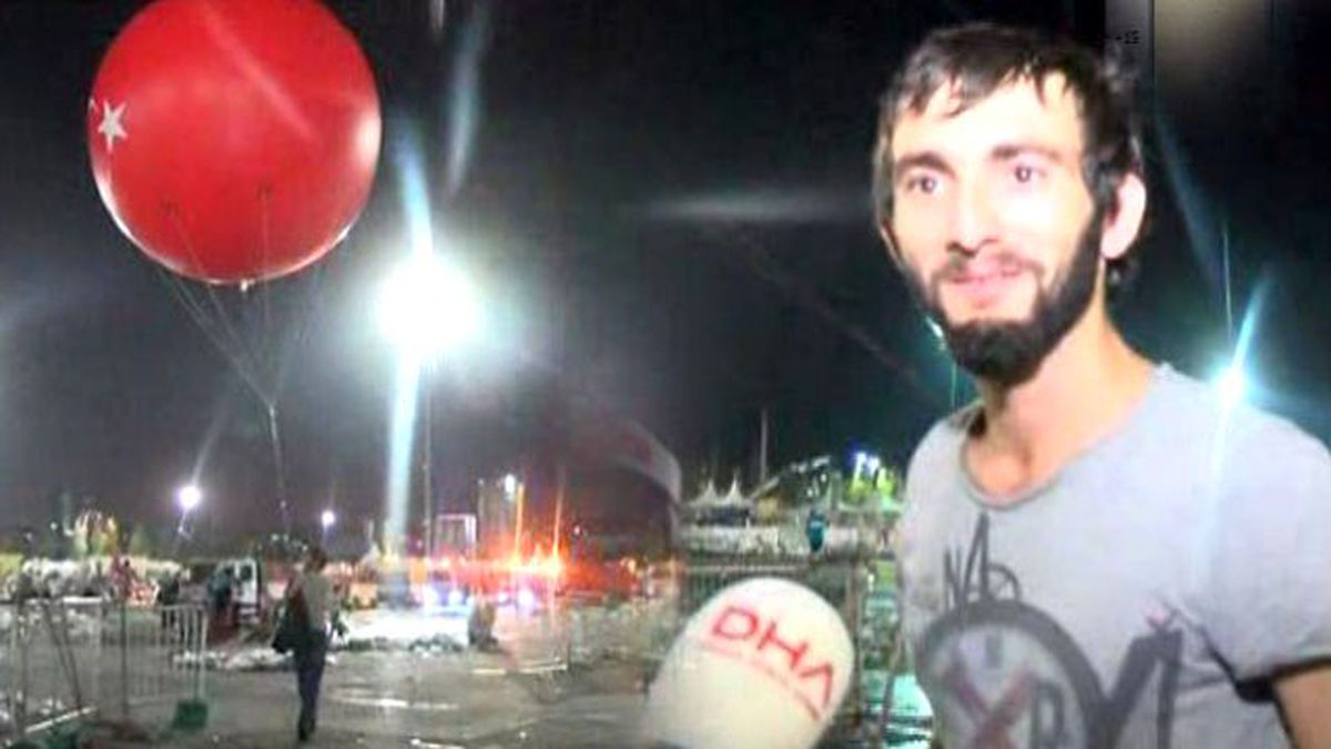 Rizeli Gencin Dev Balon Nöbeti